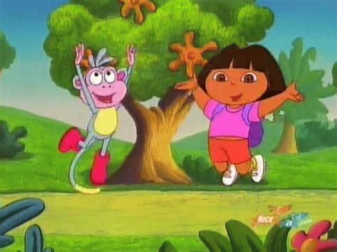 Dora and Boots Jumping by Fatimamahdjoub on DeviantArt