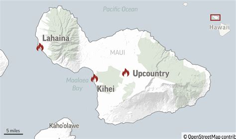 Hawaii fire map reveals locations of deadly wildfires in Maui | US News | Metro News