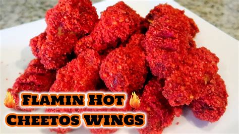 Flamin Hot Cheetos Chicken Wings Recipe