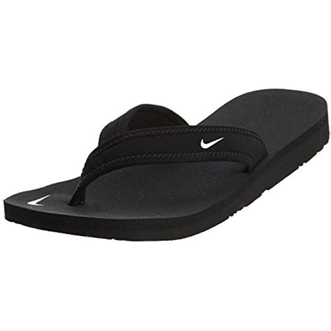 Nike Womens Celso Thong Sandal 314870-011 Size 10 Black/White - Walmart ...