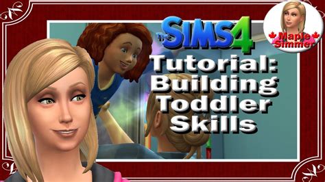 The Sims 4 Tutorial: Building Toddler Skills - YouTube