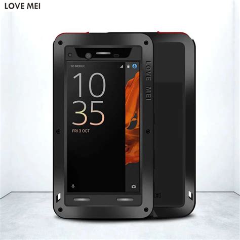 LOVE MEI Capa for Sony Xperia XZs Dual XZ Case Powerful Shockproof Dropproof Hard Phone Cases ...