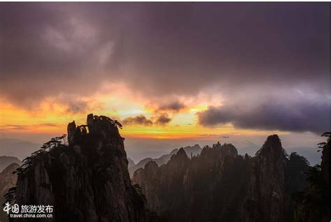 Impressive sunrise at Mount Huangshan - China.org.cn