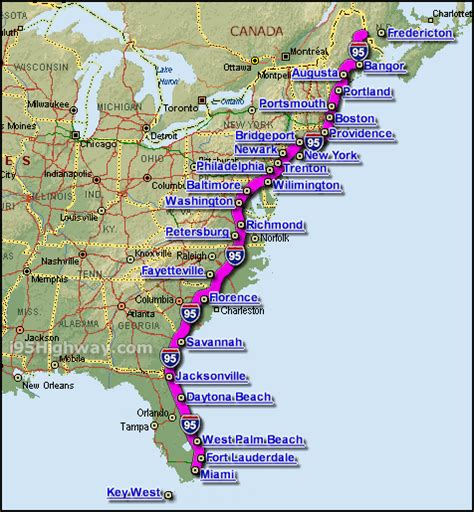 Map Of East Coast Beaches Usa - TPONIA