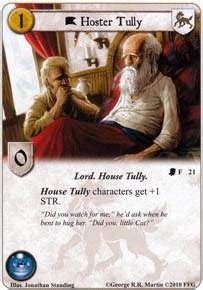 Hoster Tully - Lords of Winter - Game of Thrones LCG - Game of Thrones Card Browser - Card Game DB