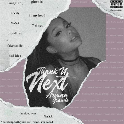 ARIANA GRANDE - THANK U, NEXT : r/freshalbumart