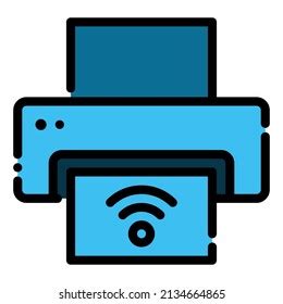 Printer Scanner Print Copy Internet Things Stock Vector (Royalty Free) 2134663655 | Shutterstock