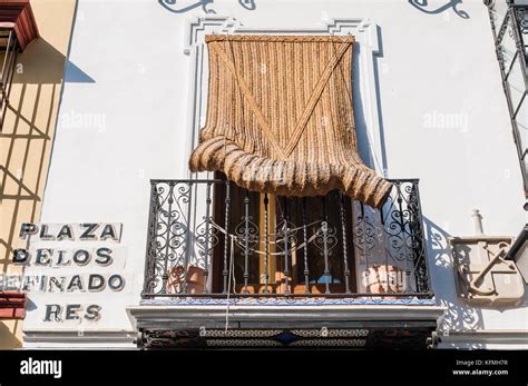 Balcony in Sevilla Stock Photo - Alamy