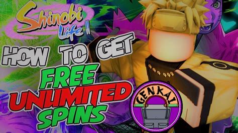 HOW TO GET SPINS FASTER + GENKAI BAG GIVEAWAY - SHINOBI LIFE - YouTube