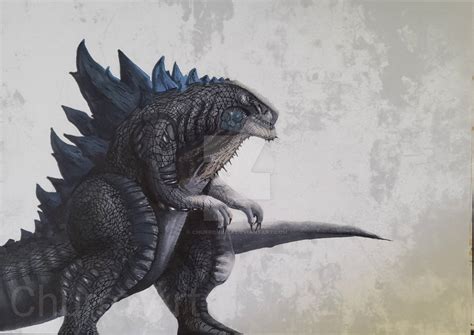 Godzilla 1998 Redesign (Redo) by ChurroNinja on DeviantArt