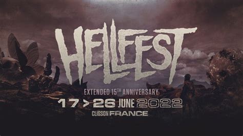 Hellfest 2022 Lineup - Jun 17 - 26, 2022