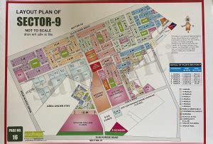 Sector 9 Gurgaon Map Sector 9 Map Gurgaon - Gurgaon Property Dealer