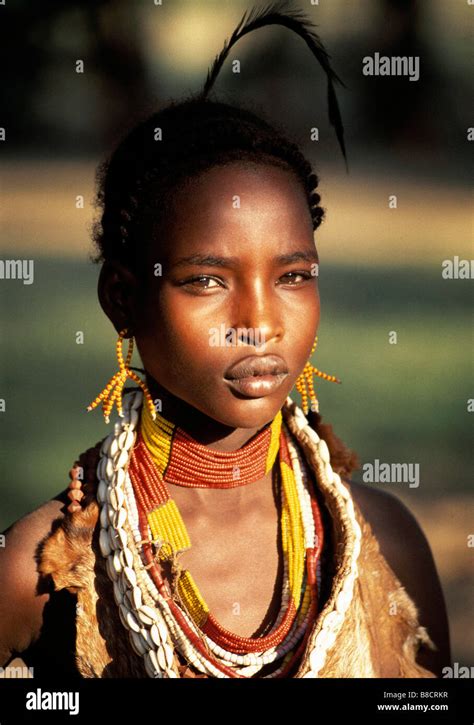 Ethiopian tribes woman, lower Omo valley in Ethiopia, Africa. Hamer tribe. beauty beautiful ...