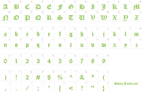 Old English Text MT Font | wfonts.com - download free