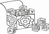 Building Blocks Coloring Pages At GetColoringscom  Free Printable sketch template