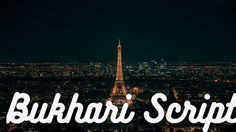 Bukhari Script Font : Download Free for Desktop & Webfont