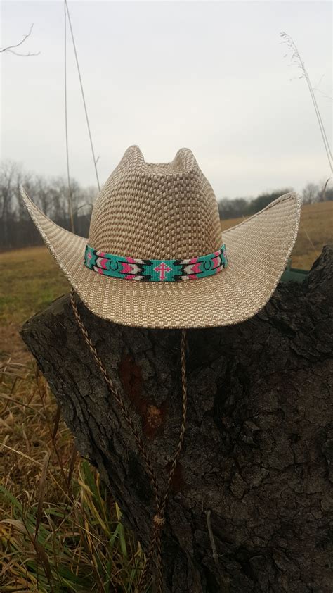 Twisted T Beadwork Beaded hat band