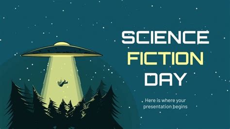 Science Fiction Day Google Slides & PowerPoint template