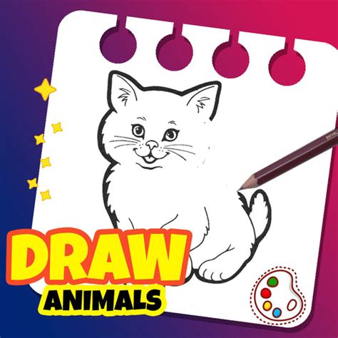 Cute Animals: Drawing lessons - Apps on Google Play