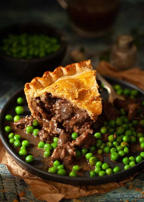 Venison Pie with Bacon and Mushrooms - Little Sugar Snaps