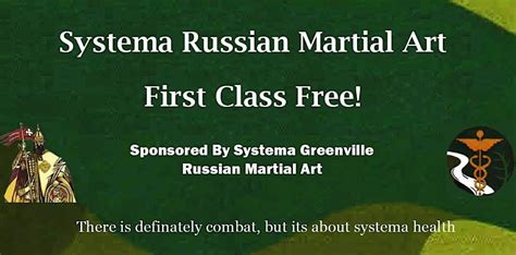 Systema - Russian Martial Art - FREE Self-Defense Class and Training ...