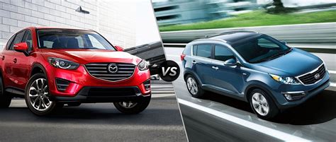 Mazda CX-5 vs Kia Sportage