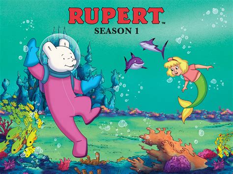 Rupert Cartoon - The adventures of a young bear named rupert who ...