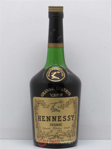 Buy Cognac Hennessy Grande réserve VSOP (lot: 601)