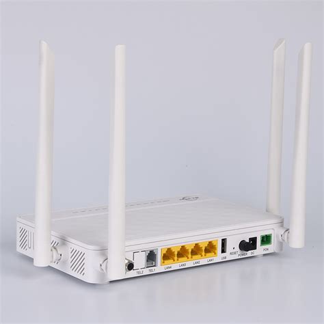 Dual Pon Port GEPON GPON XPON ONU Fiber Optic Network Router