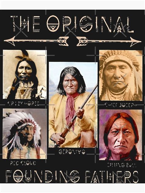 "the original founding fathers native classic " Poster for Sale by ...