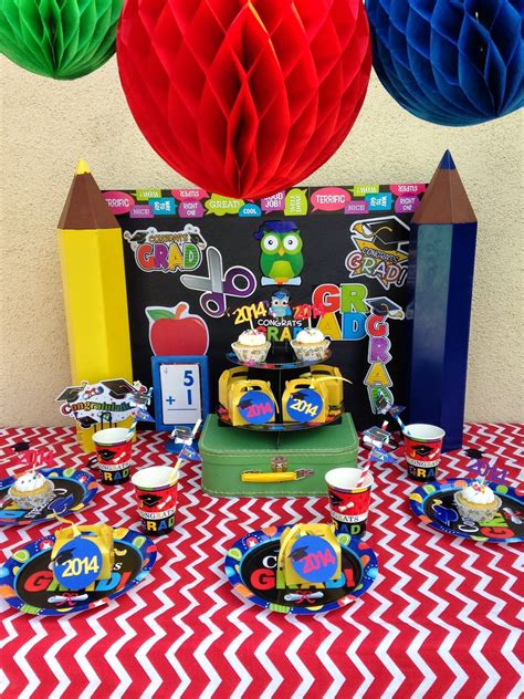 Pre-School/Kindergarten Graduation party ideas | Kindergarten ...