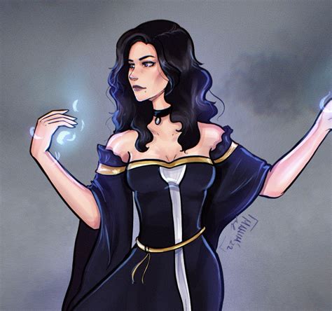 my fan art for Yennefer 🌸 : r/witcher