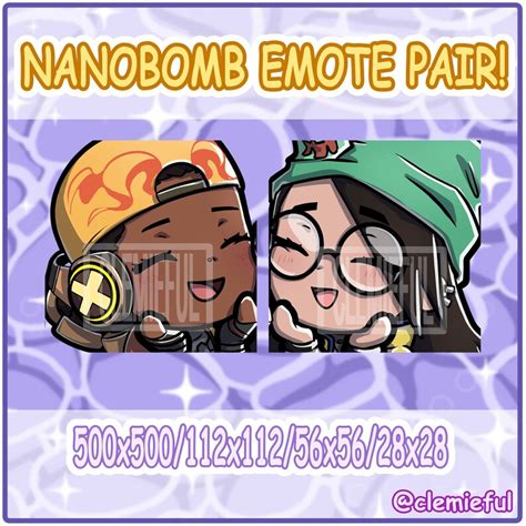 Raze X Killjoy VALORANT Emotes Pair for TWITCH/DISCORD 500x500/112x112 ...