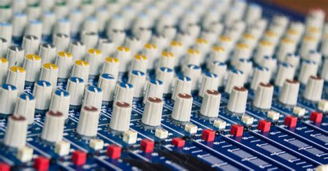 Free stock photo of analog, audio, audio engineer