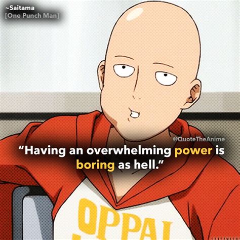 17 powerful saitama quotes one punch man – Artofit