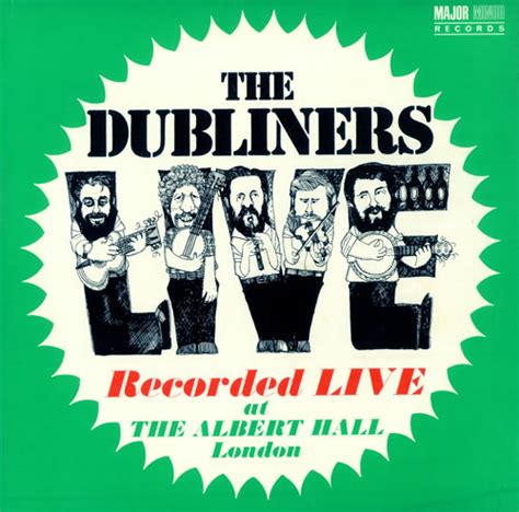 The Dubliners Live At The Albert Hall UK vinyl LP album (LP record ...