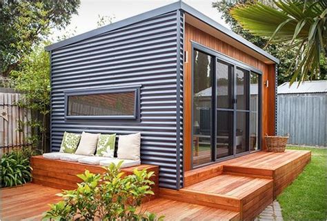 Home Office Ideas Backyard Office Prefab Sheds Modern Shed - Bank2home.com