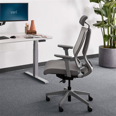 Task Chair with Headrest | Standing Desk Office Chair | Vari®