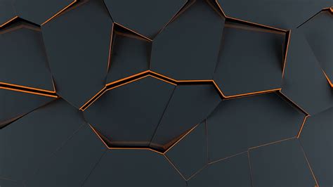 HD wallpaper: polygon, material design, abstract, 3d, digital art ...