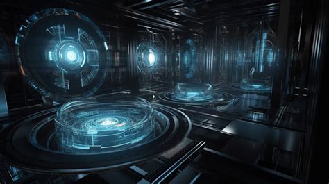 Sci Fi Futuristic Tech A 3d Rendered Backdrop Backgrounds | JPG Free Download - Pikbest