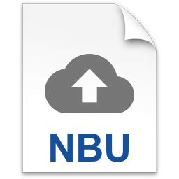 File extension .NBU - How to Open a NBU File?