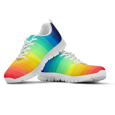 Rainbow Sneakers– CustomKiks.com