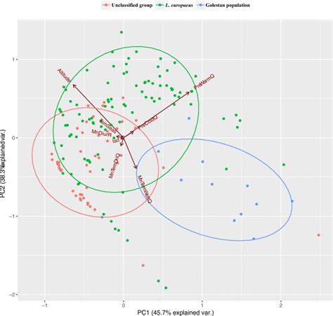 Niche overlap analysis of three groups of hares from Iran showing the... | Download Scientific ...