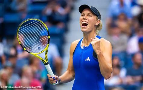 Caroline Wozniacki on her head-turning bodysuit: "I mean, it's the US ...