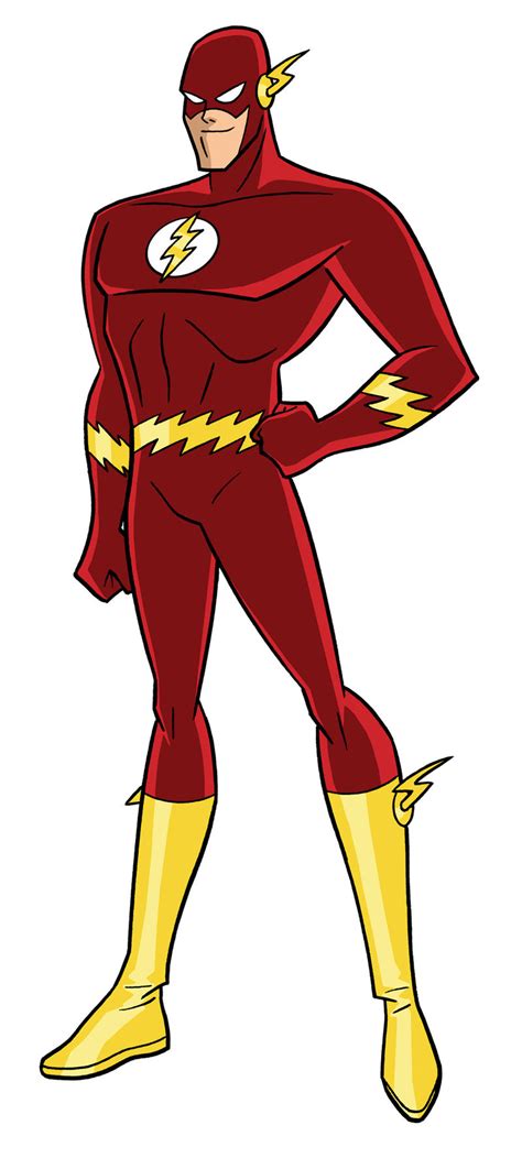 Justice League DCAU Roll Call - The Flash by TimLevins on DeviantArt