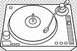 Disc Jockey Coloring Book Phonograph Record DJ Mixer PNG Clipart  sketch template
