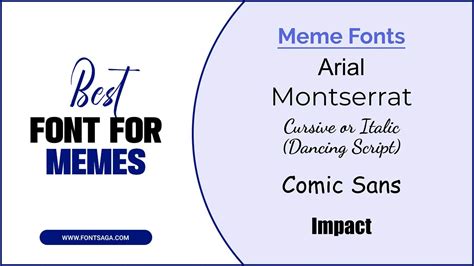 Unleash The Best Font For Memes! 😄