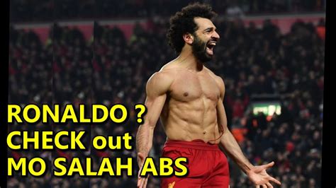 MO SALAH abs vs MAN UNITED. RONALDO NOT only one with ABS. - YouTube