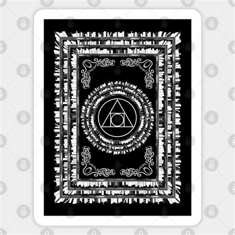 The Philosopher's Stone - Symbol of Alchemy (Bookcase Design ...