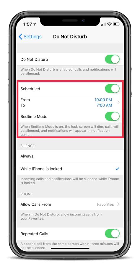 How To setup Do Not Disturb Bedtime Mode on your iPhone - AppleToolBox